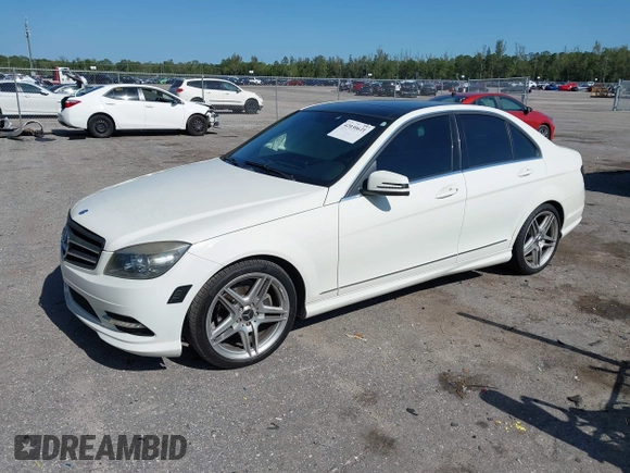 2011 Mercedes-Benz C-Class C 300 Sport with VIN WDDGF5EB3BR152220, listed as a IAAI auction lot 42030611 with 133,702 mi miles. Bid and sale history available at carsss.com. Image 17.