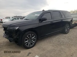 2022 Cadillac Escalade ESV Sport Platinum with VIN 1GYS4RKL2NR150200, listed as a Copart auction lot 47784535 with 37,210 mi miles and Salvage title. Bid and sale history available at DreamBid. Image 1.