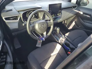 2022 Toyota Corolla Hatchback SE with VIN JTND4MBE1N3180631, listed as a Copart auction lot 76296614 with 39,690 mi miles and Salvage Title. Bid and sale history available at carsss.com. Image 8.