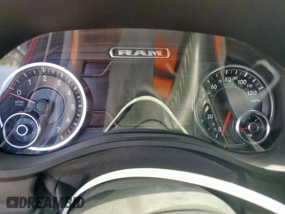2020 Ram 1500 Big Horn с VIN 1C6RREFT2LN371851, выставлен на аукционе Copart как лот 56114675 с пробегом Не указан миль и Списание • Salvage title. История ставок и продаж доступна на DreamBid. Изображение 9.