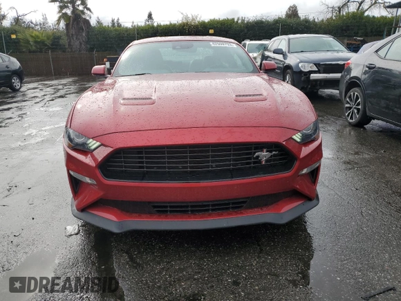 2021 Ford Mustang EcoBoost with VIN 1FA6P8TD7M5102302, listed as a Copart auction lot 42599793 with 16,107 mi miles. Bid and sale history available at carsss.com. Image 5.