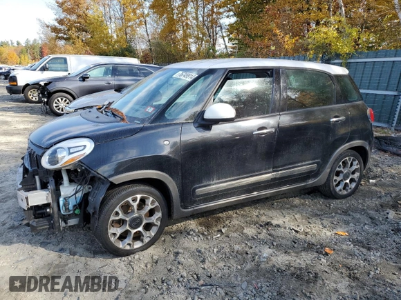 2016 FIAT 500L Trekking with VIN ZFBCFADH9GZ038045, listed as a Copart auction lot 53101935 with 0 mi miles and Non Repairable. Bid and sale history available at carsss.com. Image 1.