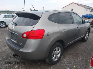 2012 Nissan Rogue S with VIN JN8AS5MV0CW393733, listed as a IAAI auction lot 42622998 with 190,585 mi miles and . Bid and sale history available at DreamBid. Image 4.