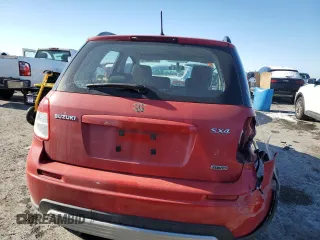 2007 Suzuki SX4 with VIN JS2YB413X75109453, listed as a Copart auction lot 42185675 with 84,548 mi miles and Salvage Title. Bid and sale history available at carsss.com. Image 6.