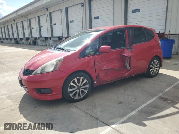 2013 Honda Fit Sport z VIN JHMGE8H50DC038023, wystawiony jako Copart lot #55996665 z przebiegiem 84 701 mil mil oraz Szkoda całkowita • Salvage title. Historia ofert i sprzedaży dostępna na DreamBid. Obrazek 1.