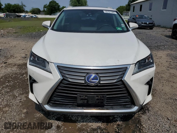 2016 Lexus RX 450h with VIN 2T2BGMCA4GC004192, listed as a Copart auction lot 59701365 with 257,355 mi miles and Salvage title. Bid and sale history available at DreamBid. Image 5.