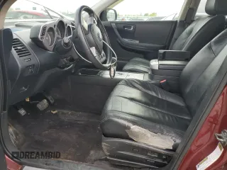 2007 Nissan Murano SL with VIN JN8AZ08W77W665623, listed as a Copart auction lot 54952035 with 208,076 mi miles and Salvage title. Bid and sale history available at DreamBid. Image 7.