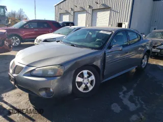 2007 Pontiac Grand Prix with VIN 2G2WP552971181454, listed as a Copart auction lot 74825943 with 167,887 mi miles and Salvage Title. Bid and sale history available at carsss.com. Image 1.