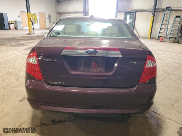 2012 Ford Fusion SEL with VIN 3FAHP0JA5CR330460, listed as a Copart auction lot 49477155 with 113,230 mi miles and Salvage Title. Bid and sale history available at carsss.com. Image 6.