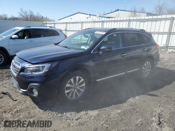 2018 Subaru Outback Touring with VIN 4S4BSETC2J3360999, listed as a Copart auction lot 48767705 with 72,453 mi miles and Salvage title. Bid and sale history available at DreamBid. Image 1.