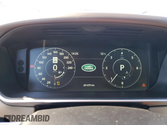 2017 Land Rover Range Rover Sport HSE with VIN SALWR2FK9HA135402, listed as a Copart auction lot 46088745 with 201,479 mi miles and Clean Title. Bid and sale history available at carsss.com. Image 9.