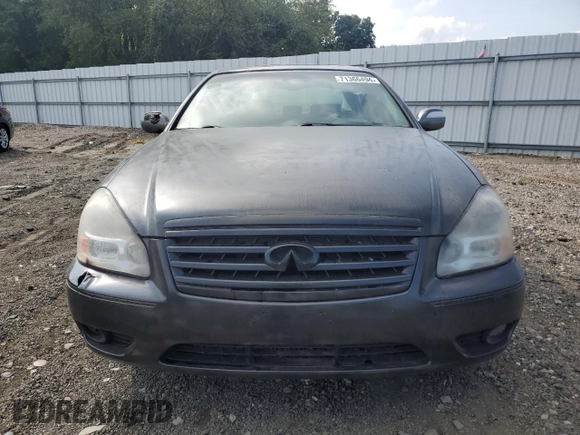 2005 Infiniti Q45 z VIN JNKBF01A45M100941, wystawiony jako Copart lot #71366494 z przebiegiem 117 616 mil mil oraz Czysty tytuł • Clean title. Historia ofert i sprzedaży dostępna na DreamBid. Obrazek 5.