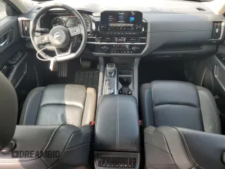 2024 Nissan Pathfinder SL with VIN 5N1DR3CD5RC200810, listed as a Copart auction lot 59194135 with 23,740 mi miles and Salvage title. Bid and sale history available at DreamBid. Image 8.