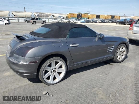 2005 Chrysler Crossfire Limited с VIN 1C3AN65L95X037773, выставлен на аукционе Copart как лот 59632735 с пробегом Не указан миль и Списание • Salvage title. История ставок и продаж доступна на DreamBid. Изображение 3.