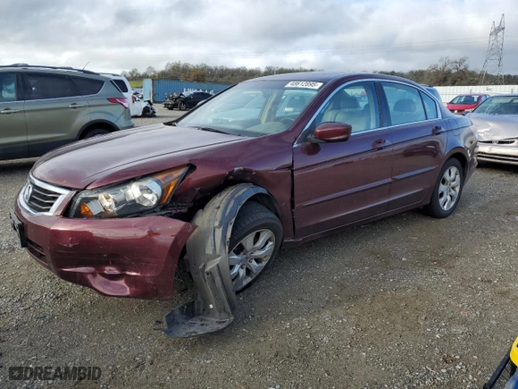 2009 Honda Accord Sdn EX-L with VIN 1HGCP26869A038181, listed as a Copart auction lot 48612895 with 92,513 mi miles and Salvage Title. Bid and sale history available at carsss.com. Image 1.