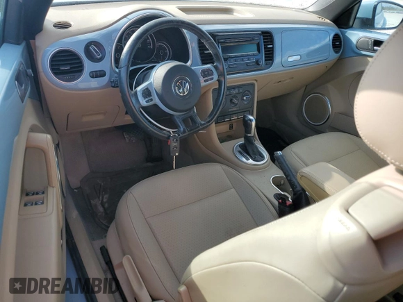 2015 Volkswagen Beetle 1.8T with VIN 3VW517AT6FM800888, listed as a Copart auction lot 76752664 with Not provided miles and Salvage title. Bid and sale history available at DreamBid. Image 8.