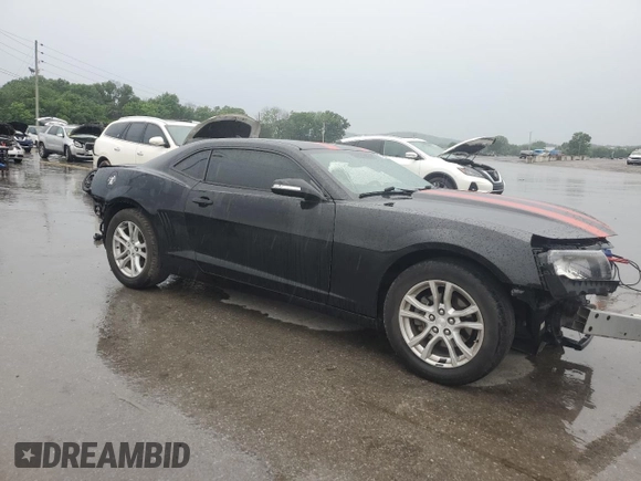 2014 Chevrolet Camaro LS с VIN 2G1FA1E31E9128947, выставлен на аукционе Copart как лот 57486285 с пробегом 75 814 миль миль и На запчасти • Non repairable. История ставок и продаж доступна на DreamBid. Изображение 4.