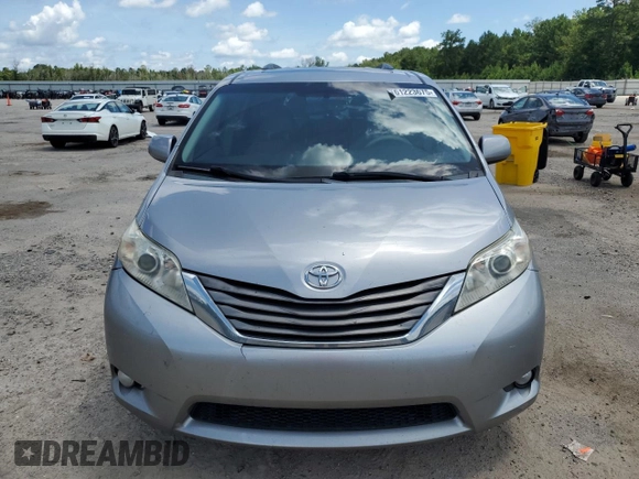 2011 Toyota Sienna XLE AAS with VIN 5TDYK3DC2BS011343, listed as a Copart auction lot 61223675 with 187,206 mi miles and Salvage title. Bid and sale history available at DreamBid. Image 5.