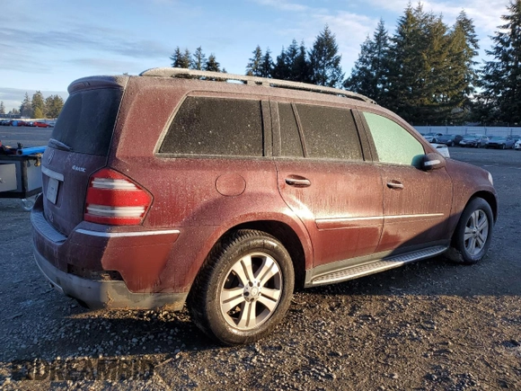 2008 Mercedes-Benz GL-Class 3.0L CDI with VIN 4JGBF22E08A424176, listed as a Copart auction lot 43286605 with 156,480 mi miles and Salvage Title. Bid and sale history available at carsss.com. Image 3.