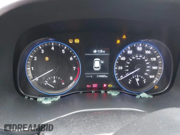 2018 Hyundai Kona SE with VIN KM8K12AA3JU069358, listed as a IAAI auction lot 41572604 with 119,437 mi miles and . Bid and sale history available at DreamBid. Image 7.