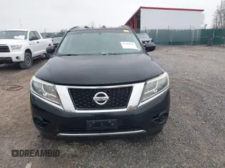 2013 Nissan Pathfinder SV with VIN 5N1AR2MM5DC646315, listed as a IAAI auction lot 41866616 with 150,978 mi miles. Bid and sale history available at carsss.com. Image 12.