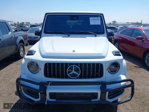 2021 Mercedes-Benz G AMG G 63 with VIN W1NYC7HJ8MX399892, listed as a IAAI auction lot 41848449 with 23,800 mi miles. Bid and sale history available at carsss.com. Image 12.