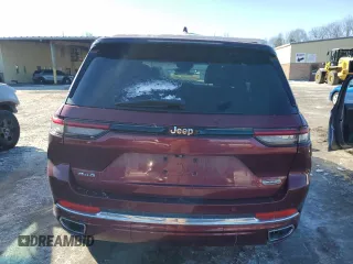 2022 Jeep Grand Cherokee Overland with VIN 1C4RJHDG1N8630323, listed as a Copart auction lot 45178015 with 31,493 mi miles and Salvage title. Bid and sale history available at DreamBid. Image 6.
