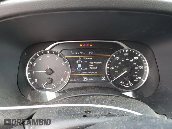 2022 Nissan Frontier SV with VIN 1N6ED1EK8NN680666, listed as a Copart auction lot 59164865 with 57,697 mi miles and Salvage title. Bid and sale history available at DreamBid. Image 9.