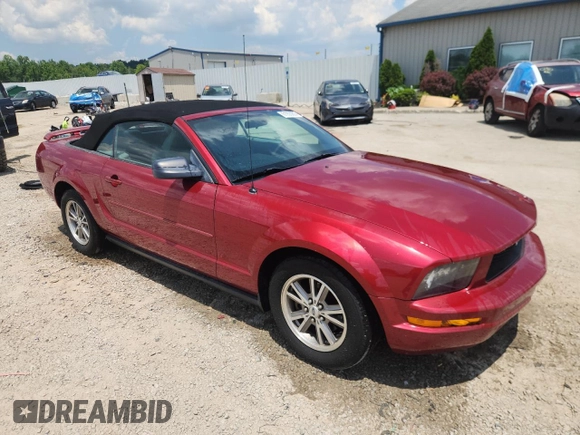 2005 Ford Mustang Deluxe with VIN 1ZVFT84N455187062, listed as a Copart auction lot 61953205 with 112,238 mi miles and Non repairable. Bid and sale history available at DreamBid. Image 4.