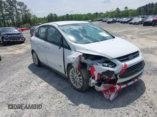 2017 Ford C-Max Energi SE with VIN 1FADP5EU8HL100904, listed as a IAAI auction lot 41474814 with 60,780 mi miles. Bid and sale history available at carsss.com. Image 6.