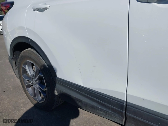 2022 Honda CR-V EX-L with VIN 2HKRW1H86NH400838, listed as a IAAI auction lot 41634694 with 1 mi miles. Bid and sale history available at carsss.com. Image 20.