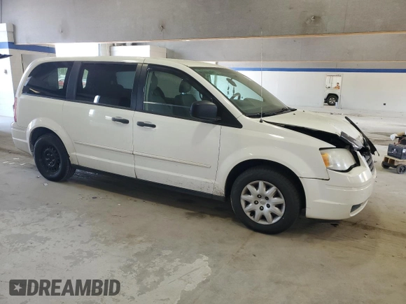 2008 Chrysler Town & Country LX with VIN 2A8HR44HX8R750841, listed as a Copart auction lot 53857515 with 157,460 mi miles and Salvage Title. Bid and sale history available at carsss.com. Image 4.