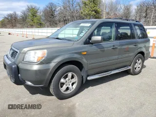 2008 Honda Pilot EX-L with VIN 5FNYF18598B030649, listed as a Copart auction lot 53599125 with 169,525 mi miles and Salvage Title. Bid and sale history available at carsss.com. Image 1.