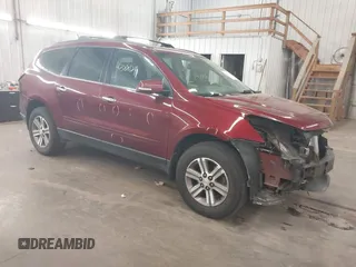 2015 Chevrolet Traverse LT with VIN 1GNKVGKD6FJ151356, listed as a IAAI auction lot 42389124 with 206,906 mi miles and . Bid and sale history available at DreamBid. Image 1.