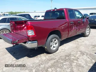 2024 Ram 1500 Tradesman with VIN 1C6SRECG5RN205714, listed as a IAAI auction lot 42085708 with 11,412 mi miles and . Bid and sale history available at DreamBid. Image 4.