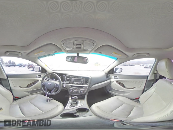 2013 Kia Optima EX with VIN 5XXGN4A76DG247451, listed as a Copart auction lot 58445265 with 181,194 mi miles and Salvage title. Bid and sale history available at DreamBid. Image 14.