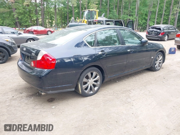 2006 Infiniti M z VIN JNKAY01E56M106712, wystawiony jako IAAI lot #42360893 z przebiegiem 177 002 mil mil oraz . Historia ofert i sprzedaży dostępna na DreamBid. Obrazek 4.