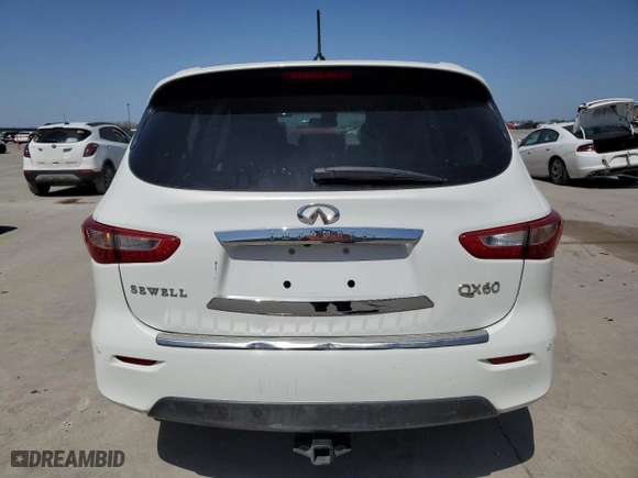 2014 Infiniti QX60 Hybrid with VIN 5N1CL0MN5EC522456, listed as a Copart auction lot 50191775 with NaN miles and Clean Title. Bid and sale history available at carsss.com. Image 6.