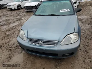 2000 Honda Civic VP with VIN 2HGEJ6614YH600003, listed as a Copart auction lot 45785285 with 164,812 mi miles and Salvage Title. Bid and sale history available at carsss.com. Image 5.