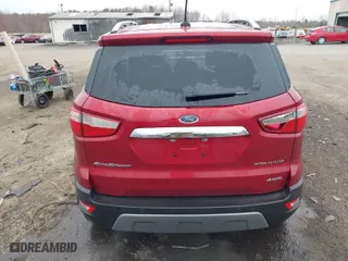 2019 Ford EcoSport Titanium with VIN MAJ6S3KL5KC252573, listed as a IAAI auction lot 41766186 with 42,638 mi miles. Bid and sale history available at carsss.com. Image 16.