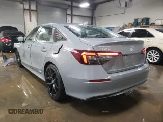 2025 Honda Civic Sedan Sport with VIN 2HGFE2F5XSH539378, listed as a Copart auction lot 45301395 with 3,137 mi miles and Salvage Title. Bid and sale history available at carsss.com. Image 2.