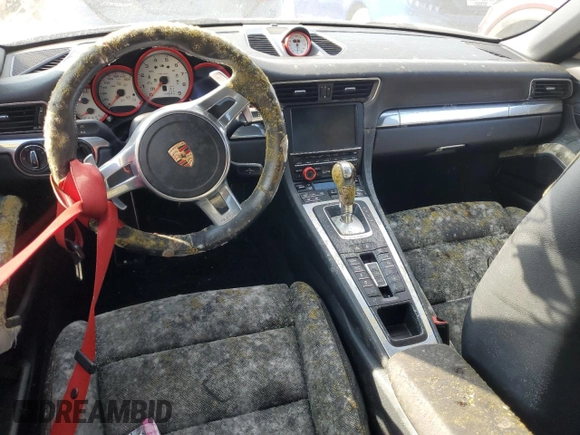 2015 Porsche 911 Carrera S with VIN WP0CB2A91FS155329, listed as a Copart auction lot 74730104 with 0 mi miles and Salvage Title. Bid and sale history available at carsss.com. Image 8.