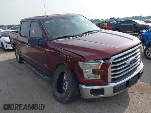 2015 Ford F-150 XL with VIN 1FTEW1CP0FKF21848, listed as a IAAI auction lot 42205248 with Not provided miles and . Bid and sale history available at DreamBid. Image 1.