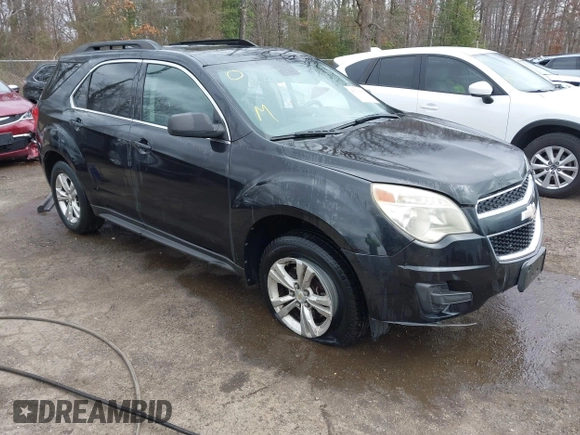2012 Chevrolet Equinox LT w/1LT with VIN 2GNFLEEK7C6313459, listed as a IAAI auction lot 41725801 with 307,279 mi miles. Bid and sale history available at carsss.com. Image 1.