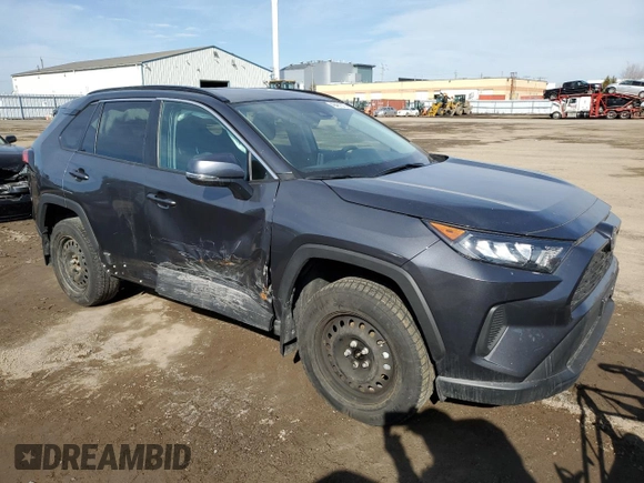 2024 Toyota RAV4 Hybrid XLE Premium with VIN 2T3BWRFV9RW231972, listed as a Copart auction lot 49481375 with 19,491 mi miles and Clean Title. Bid and sale history available at DreamBid. Image 4.
