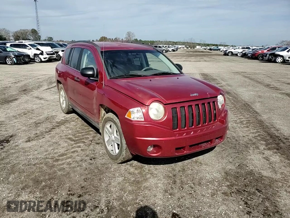2007 Jeep Compass Sport with VIN 1J8FT47W87D118537, listed as a Copart auction lot 43127625 with 166,631 mi miles and Salvage Title. Bid and sale history available at carsss.com. Image 11.