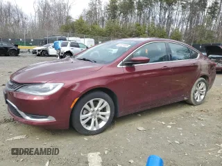 2016 Chrysler 200 Limited with VIN 1C3CCCAB8GN189004, listed as a Copart auction lot 47321485 with 111,760 mi miles and Clean Title. Bid and sale history available at carsss.com. Image 1.