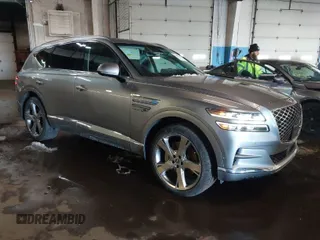 2024 Genesis GV80 with VIN KMUHCESC7RU206157, listed as a IAAI auction lot 41519373 with 3,670 mi miles and . Bid and sale history available at DreamBid. Image 1.