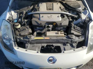 2007 Nissan 350Z Touring with VIN JN1BZ36A37M654299, listed as a Copart auction lot 47617585 with 126,188 mi miles and Salvage Title. Bid and sale history available at carsss.com. Image 11.
