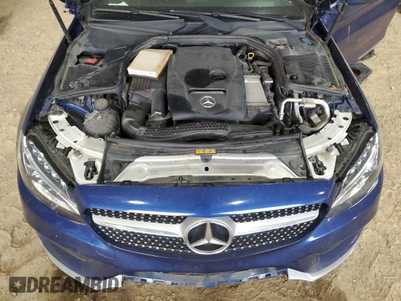 2018 Mercedes-Benz C 300 with VIN WDDWK4JBXJF633105, listed as a Copart auction lot 66503934 with 96,268 mi miles and Salvage Title. Bid and sale history available at DreamBid. Image 11.